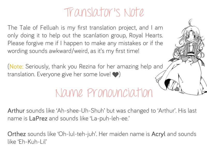 Tale of Felluah Chapter 1.1 page 2 - Vol.1 Chapter 1