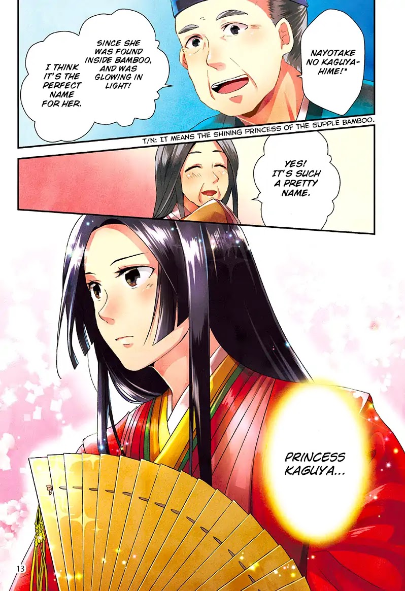 Tale of the Bamboo Cutter Chapter 1 page 14 - Chapter 1: The Birth of Princess Kaguya