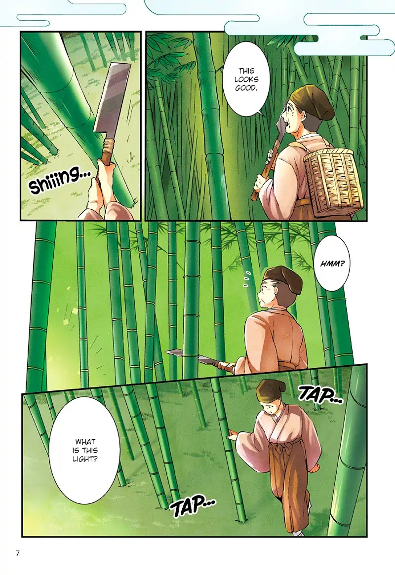 Tale of the Bamboo Cutter Chapter 1 page 8 - Chapter 1: The Birth of Princess Kaguya