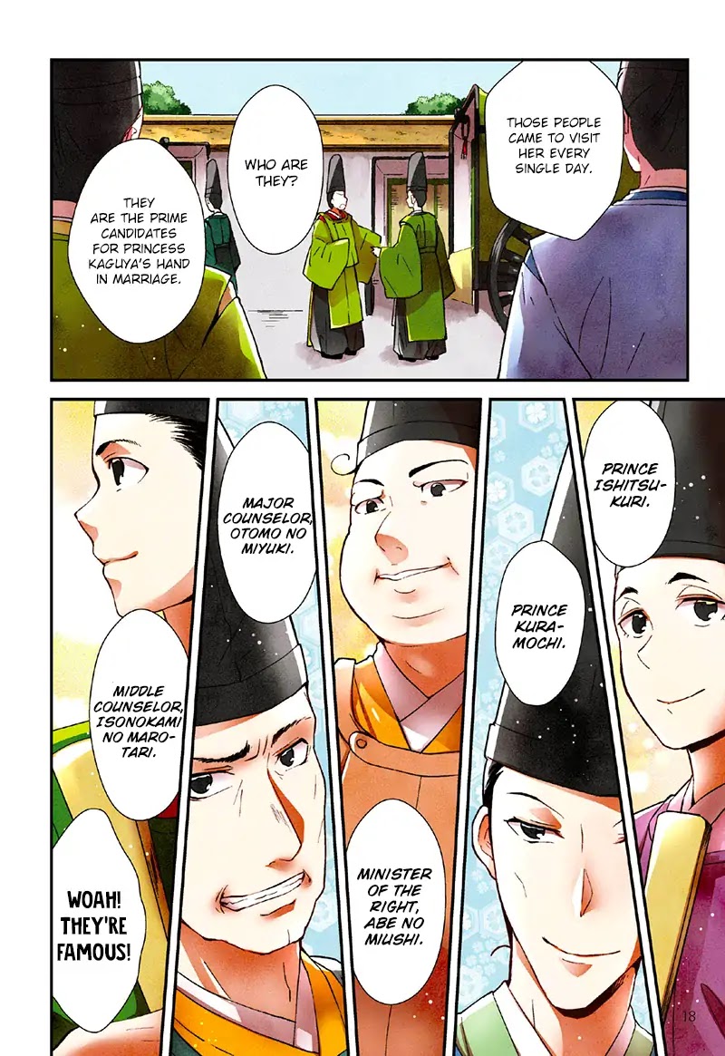Tale of the Bamboo Cutter Chapter 2 page 6 - Chapter 2: The Five Nobles