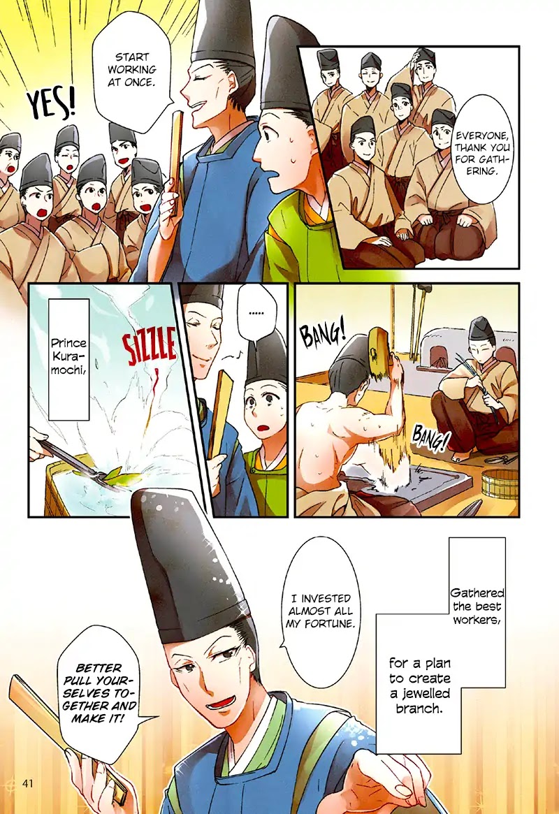 Tale of the Bamboo Cutter Chapter 3 page 13 - Chapter 3: The Challenge of the Nobles