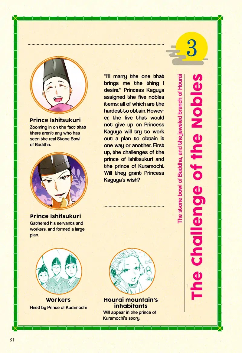 Tale of the Bamboo Cutter Chapter 3 page 3 - Chapter 3: The Challenge of the Nobles