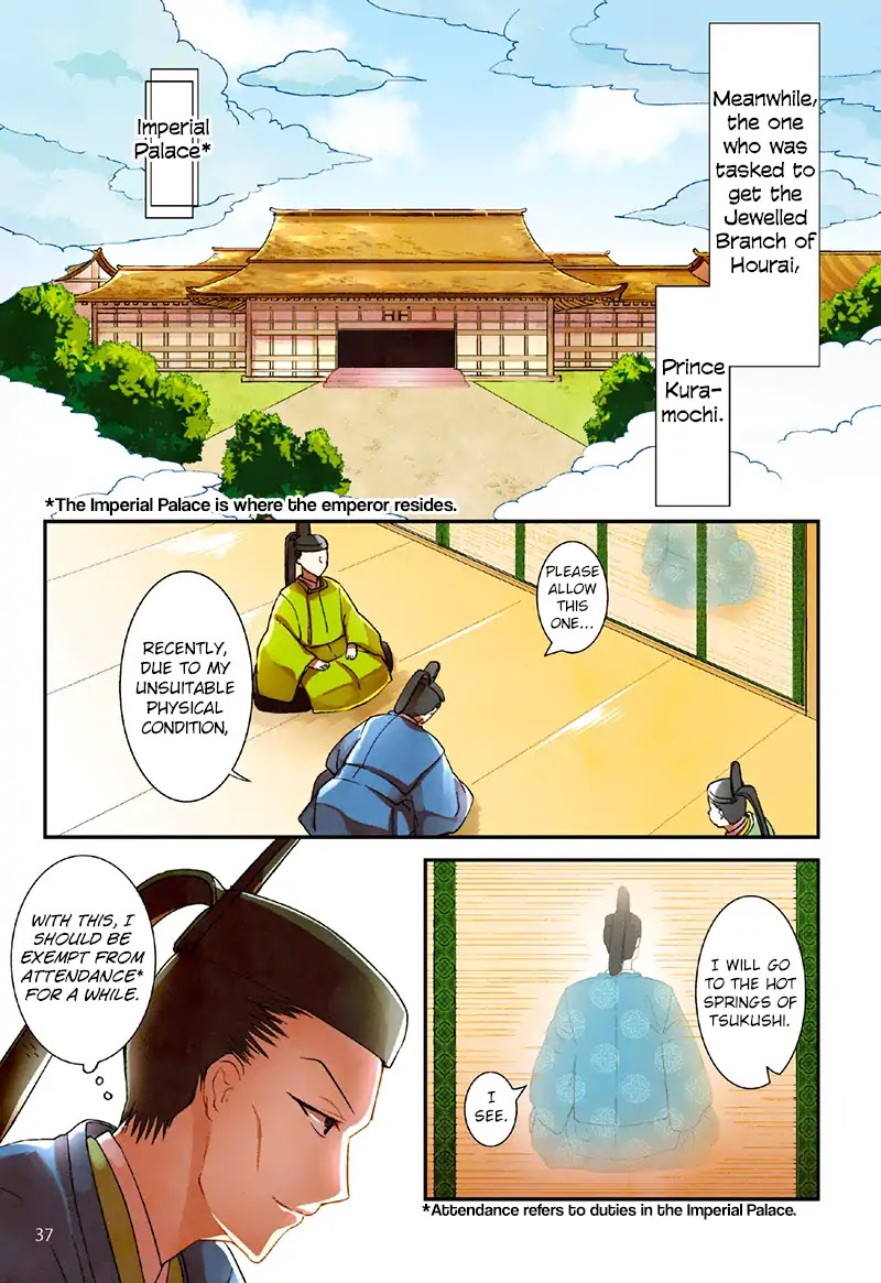 Tale of the Bamboo Cutter Chapter 3 page 9 - Chapter 3: The Challenge of the Nobles