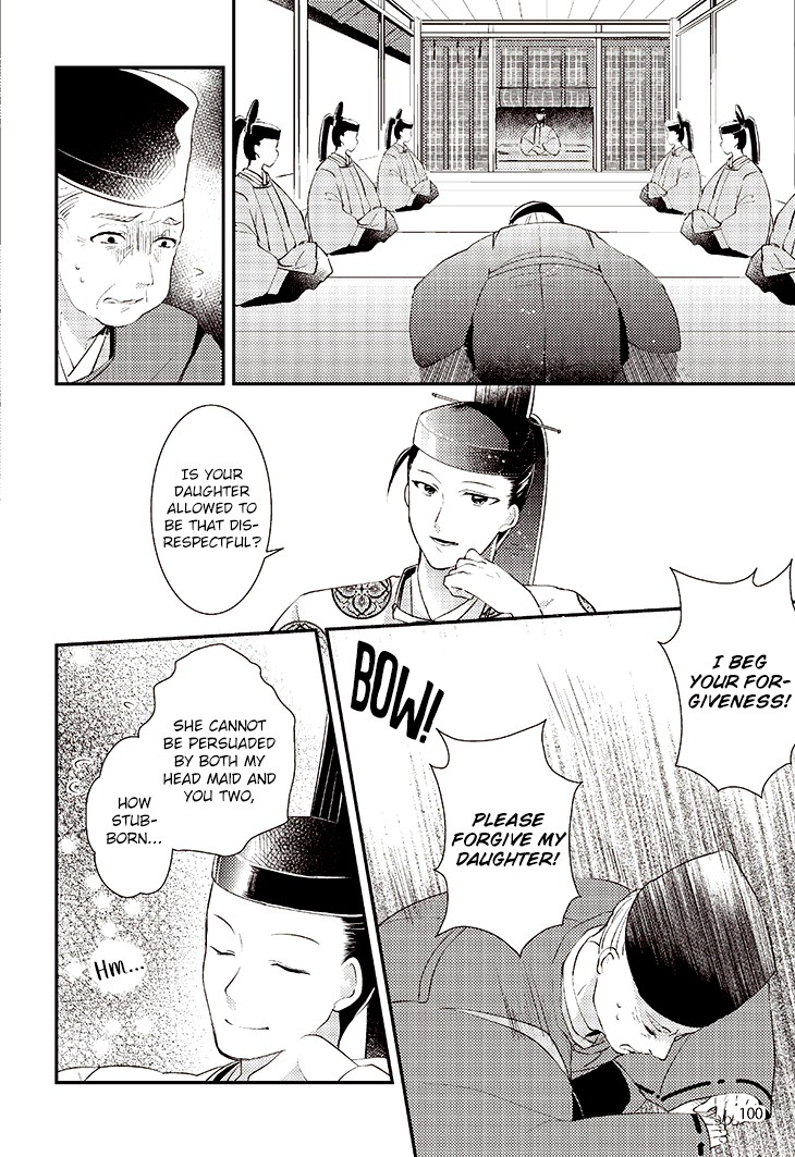 Tale of the Bamboo Cutter Chapter 5 page 10 - Chapter 5: The Emperor and Princess Kaguya