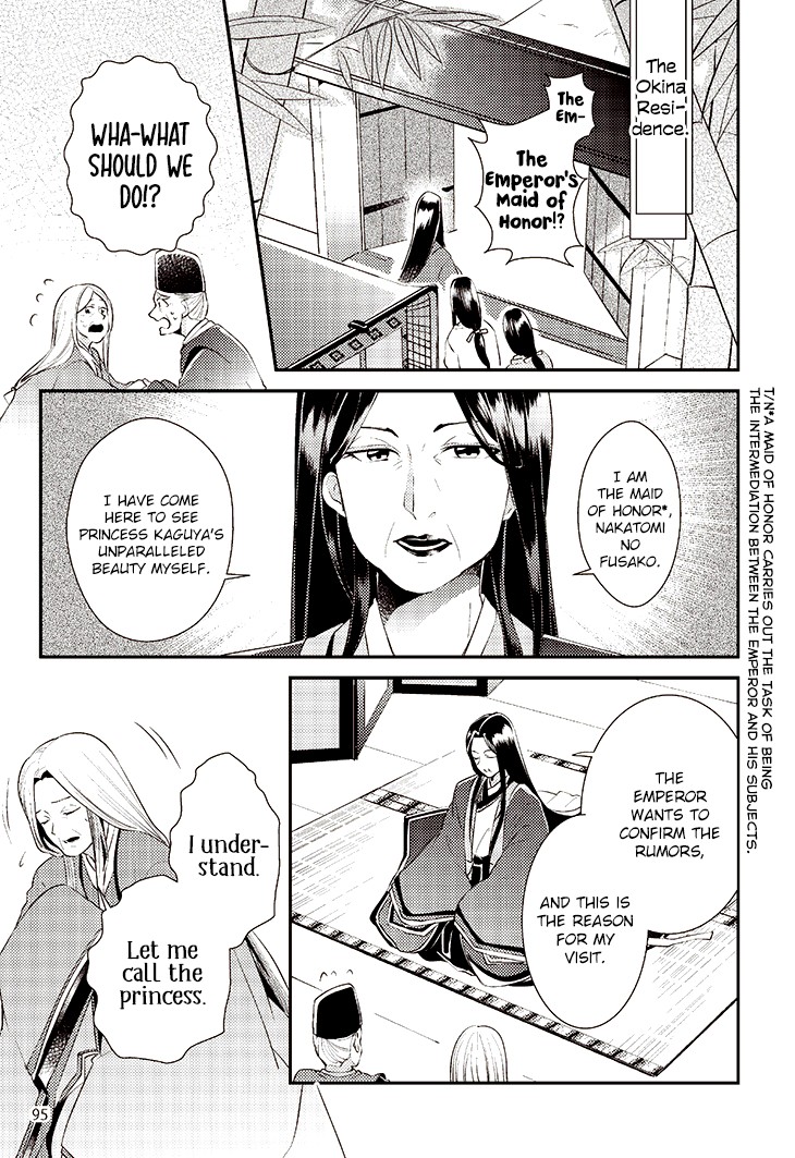 Tale of the Bamboo Cutter Chapter 5 page 5 - Chapter 5: The Emperor and Princess Kaguya