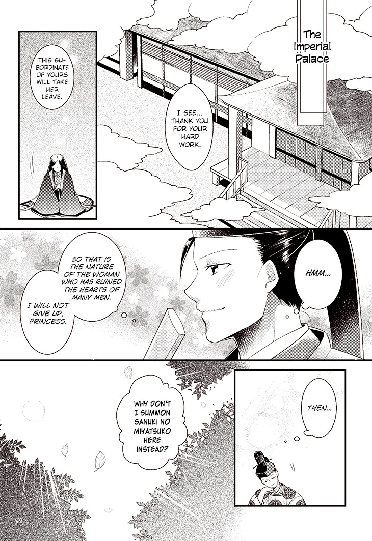 Tale of the Bamboo Cutter Chapter 5 page 9 - Chapter 5: The Emperor and Princess Kaguya