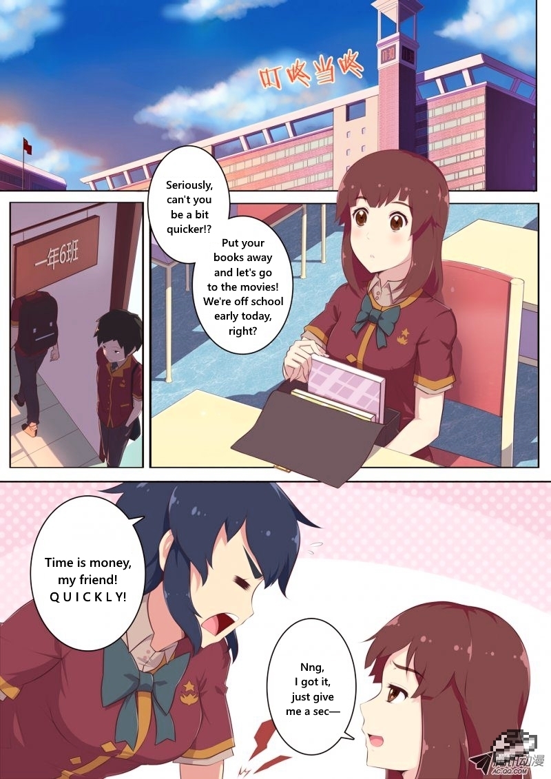 Tale of the Sunflare Chapter 1 page 6 - Chapter 1 : Blonde Girl