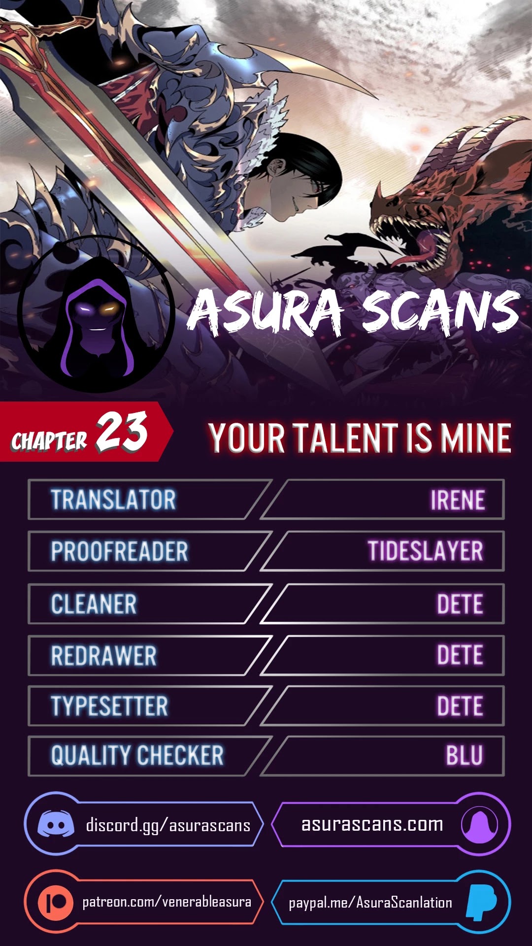 Talent Copycat Chapter 23 page 1 - Chapter 23