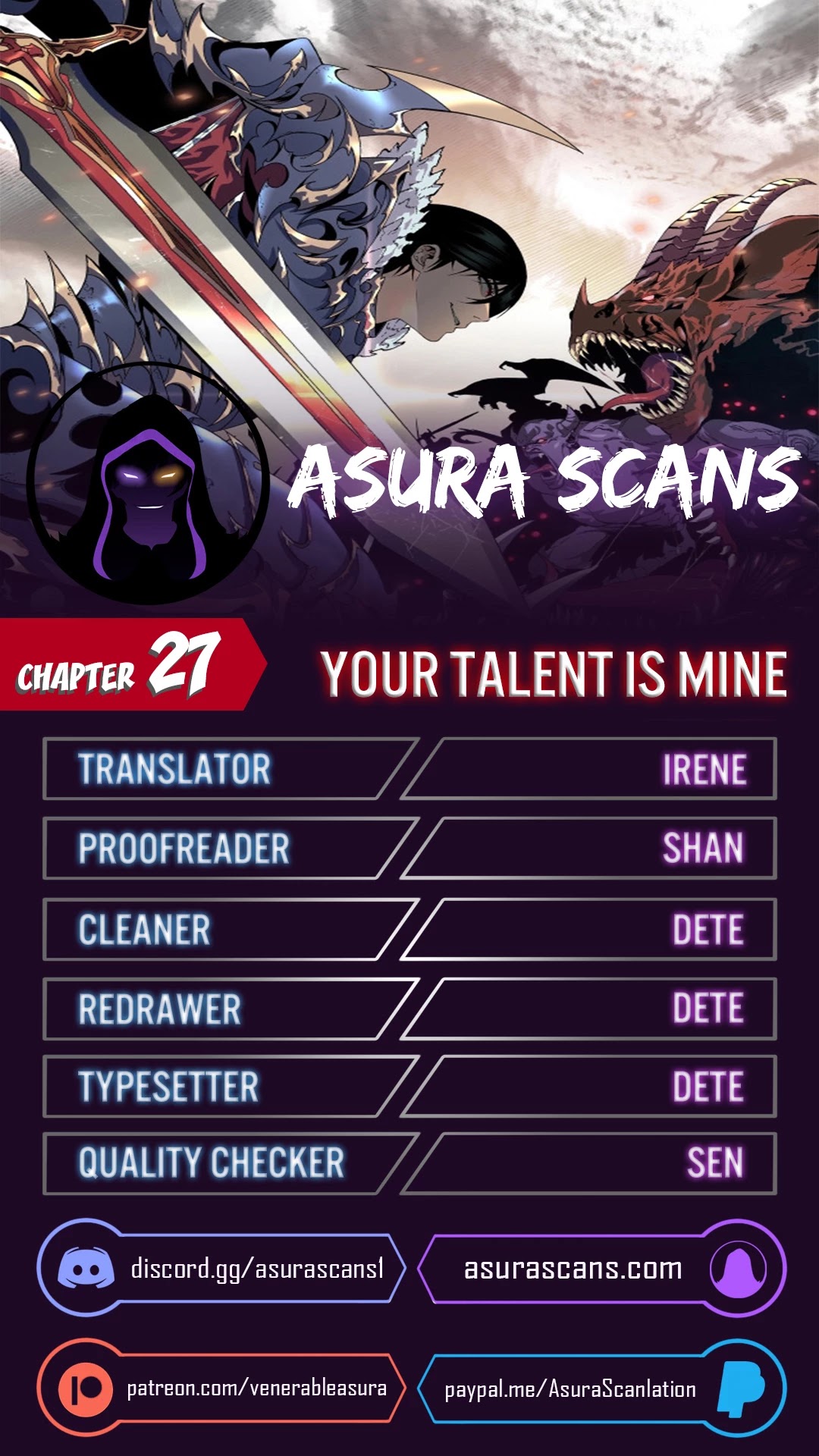 Talent Copycat Chapter 27 page 1 - Chapter 27
