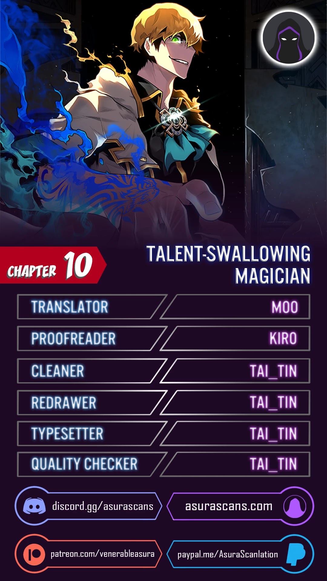 Talent-Swallowing Magician Chapter 10 page 1 - Chapter 10