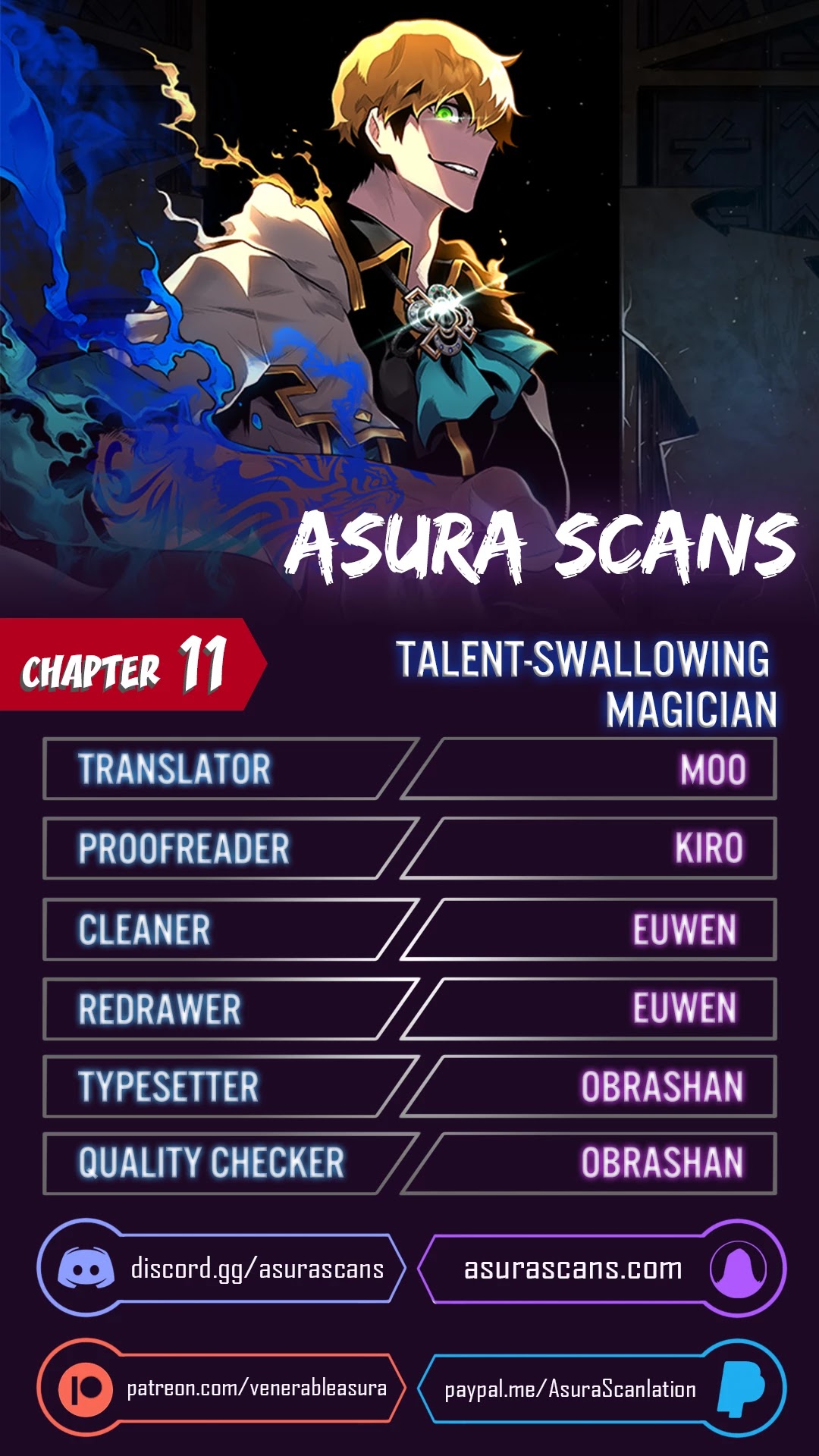 Talent-Swallowing Magician Chapter 11 page 1 - Chapter 11