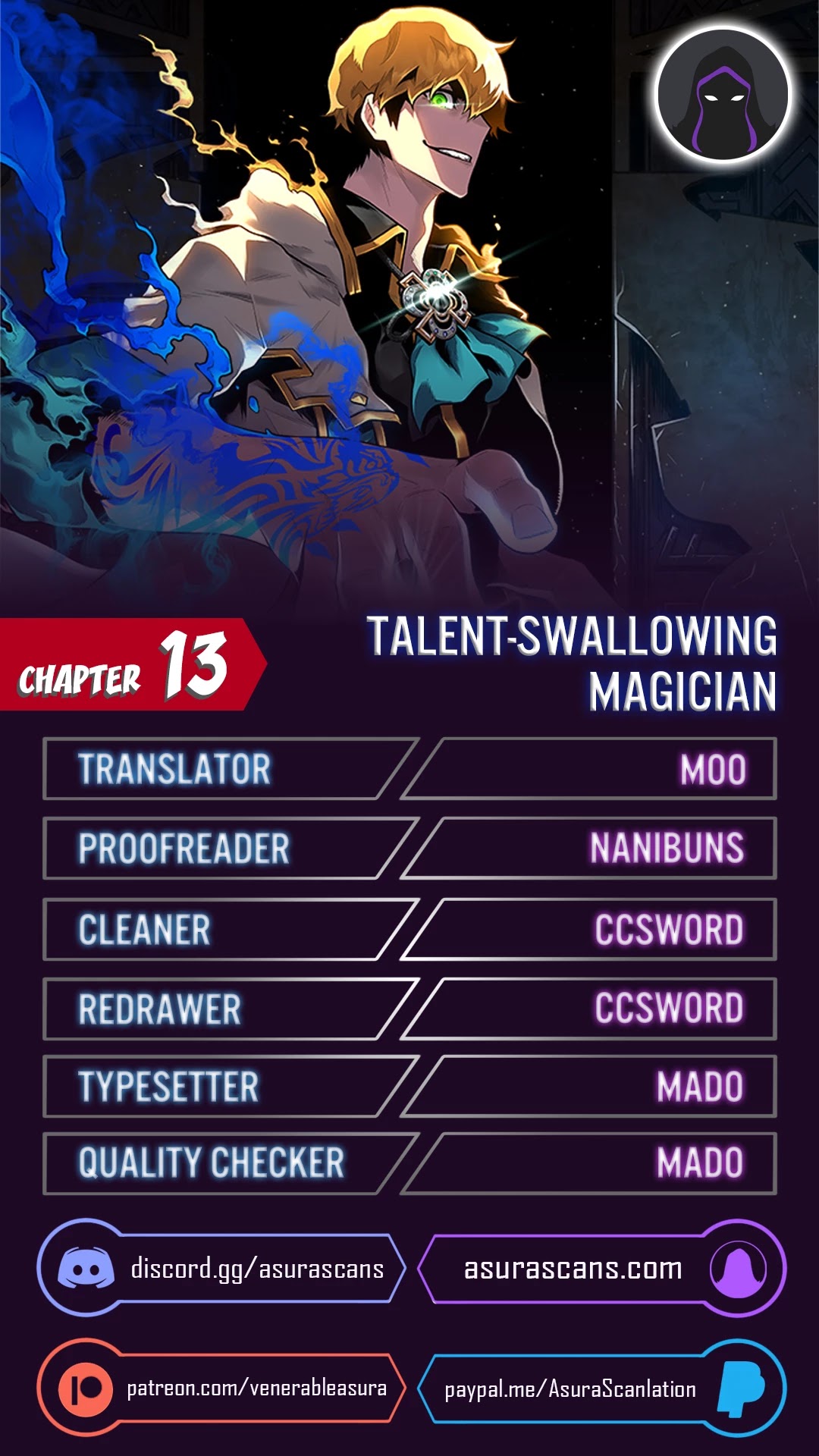 Talent-Swallowing Magician Chapter 13 page 1 - Chapter 13