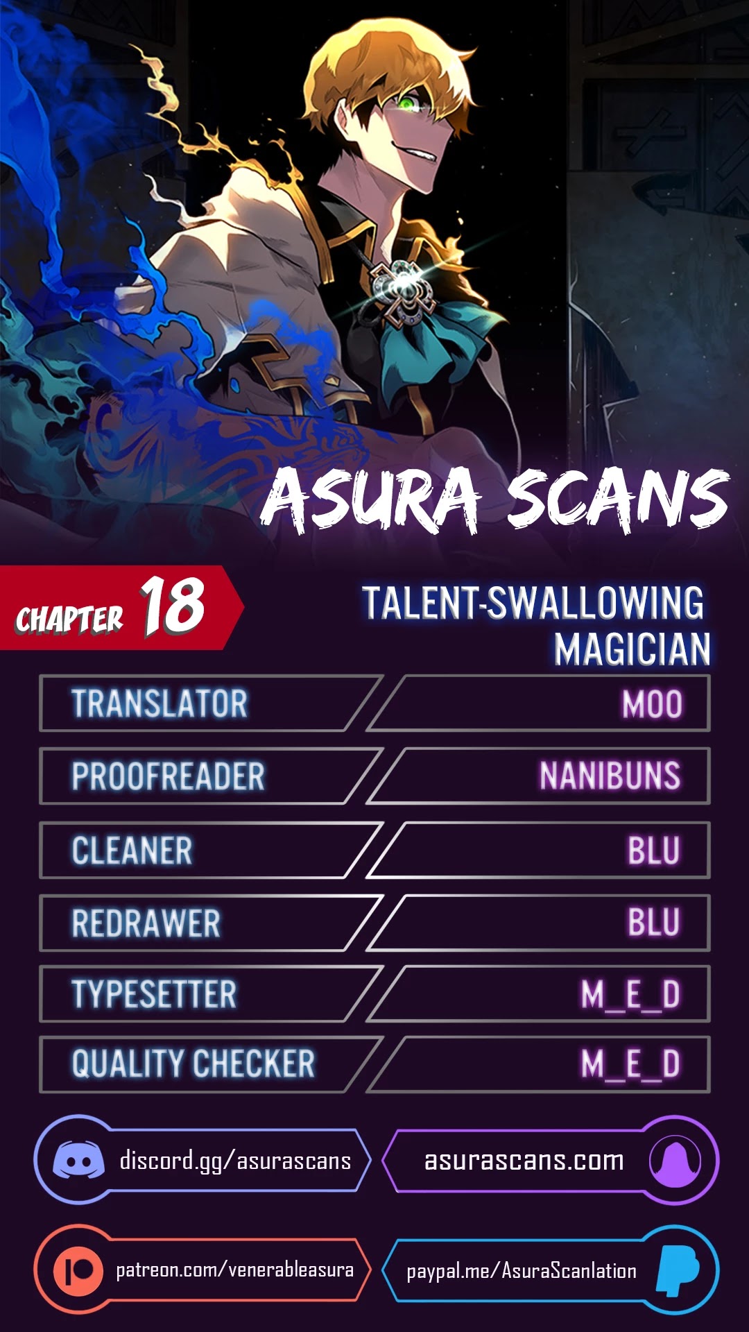 Talent-Swallowing Magician Chapter 18 page 1 - Chapter 18