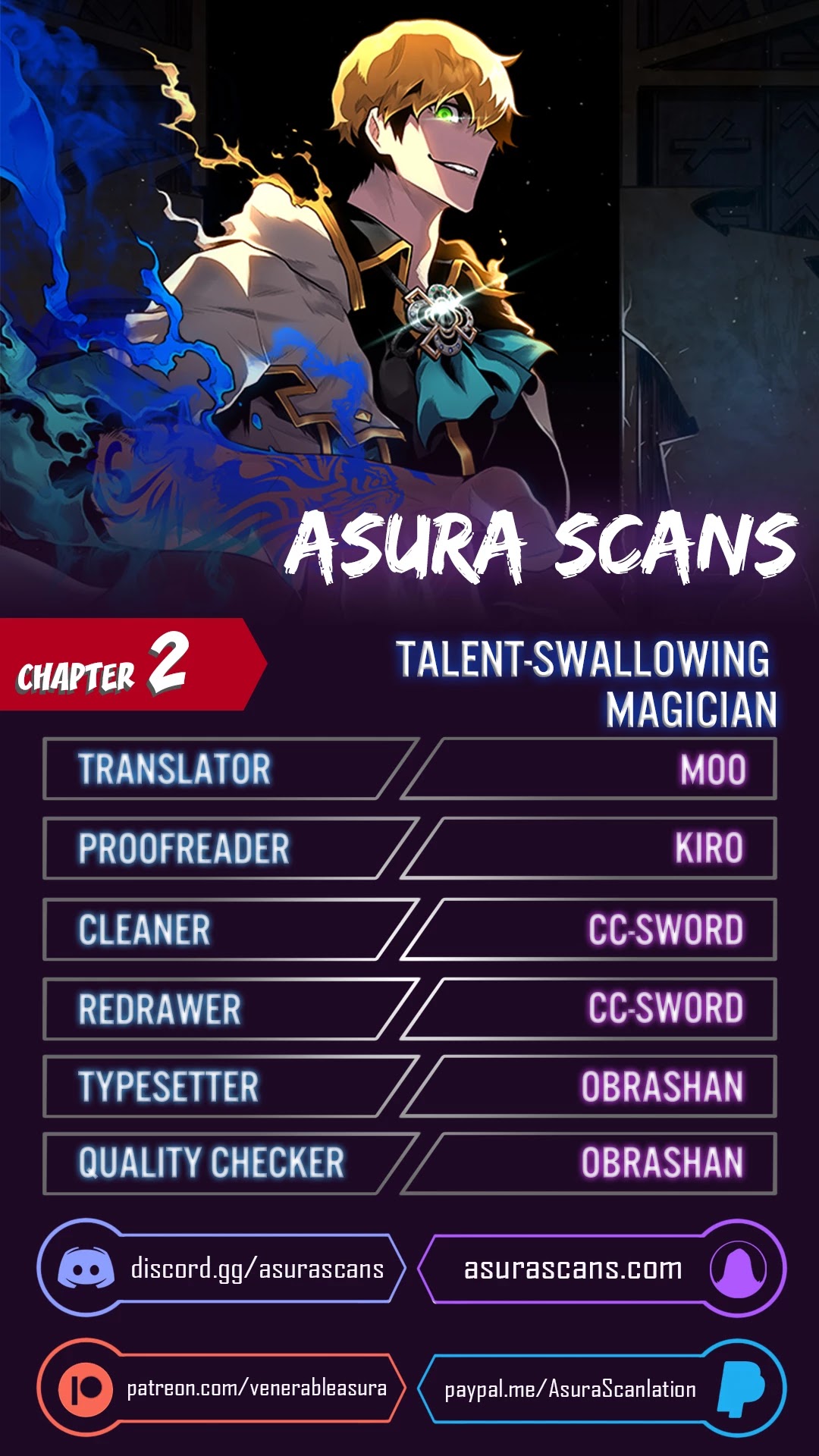 Talent-Swallowing Magician Chapter 2 page 1 - Chapter 2