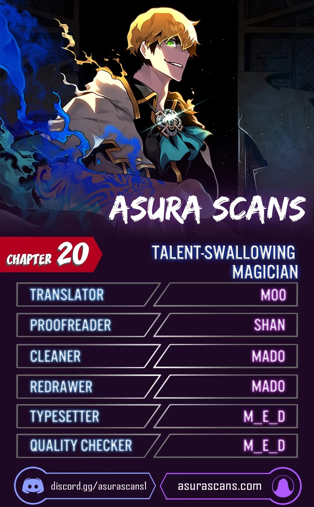Talent-Swallowing Magician Chapter 20 page 1 - Chapter 20