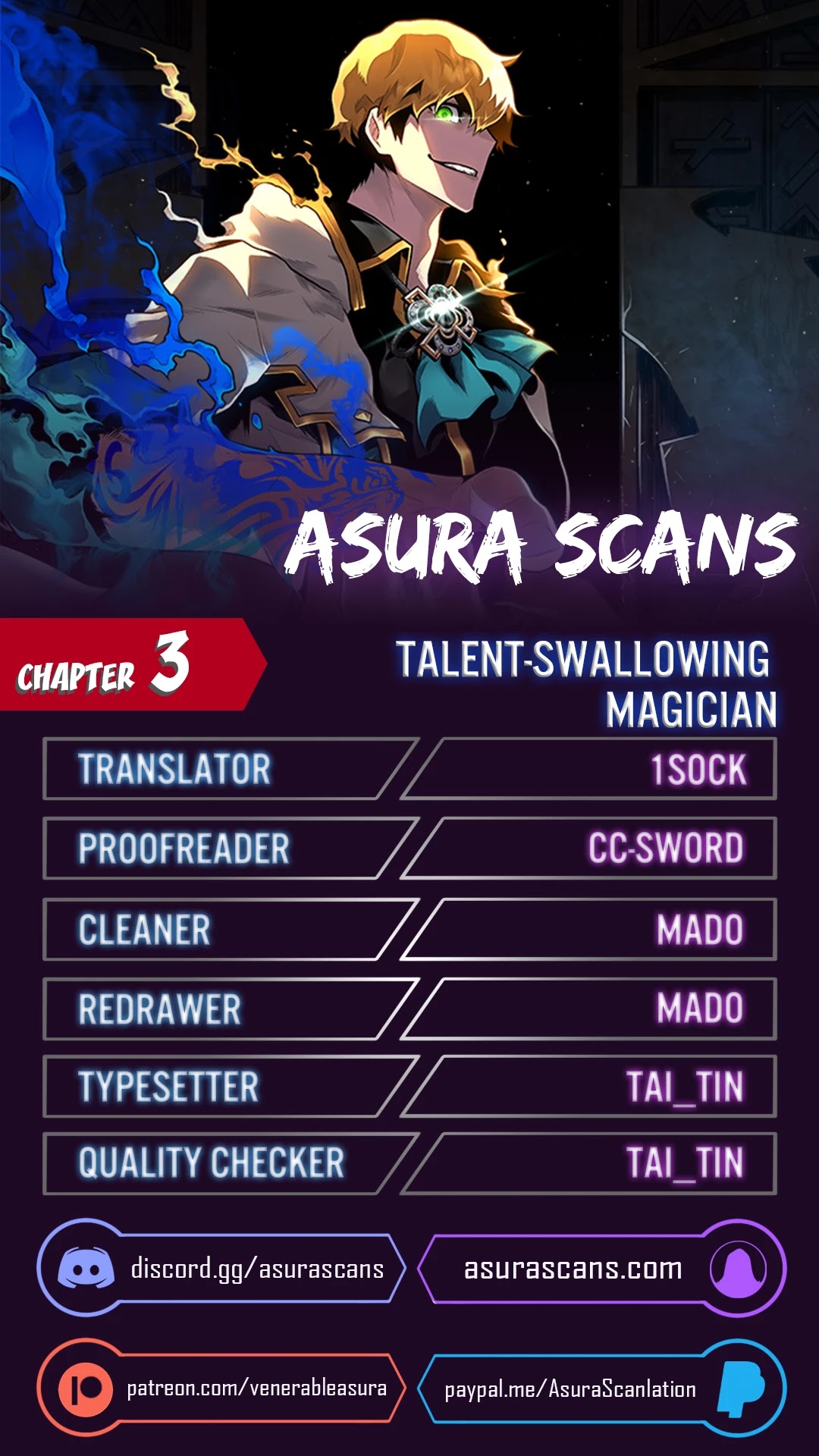 Talent-Swallowing Magician Chapter 3 page 1 - Chapter 3