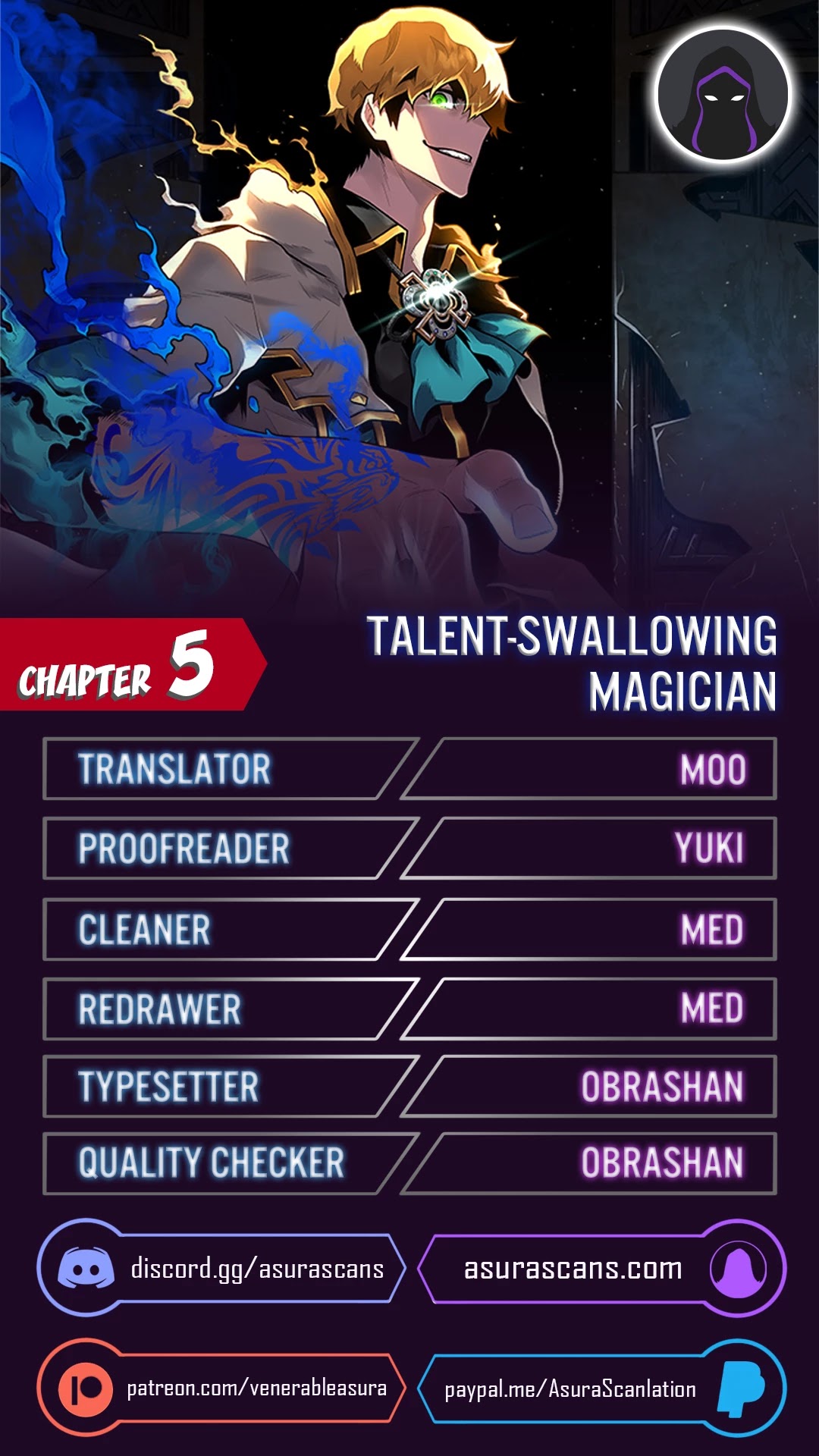 Talent-Swallowing Magician Chapter 5 page 1 - Chapter 5