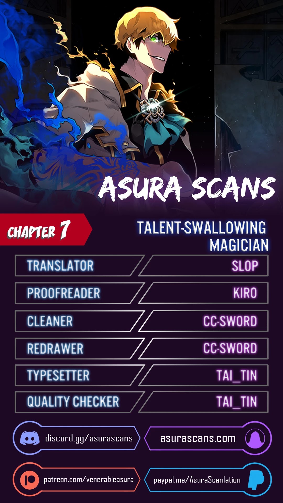 Talent-Swallowing Magician Chapter 7 page 1 - Chapter 7