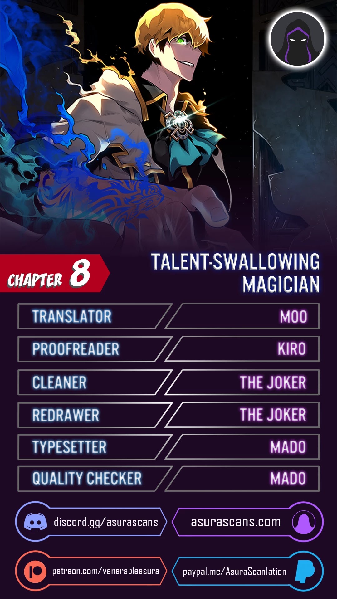 Talent-Swallowing Magician Chapter 8 page 1 - Chapter 8