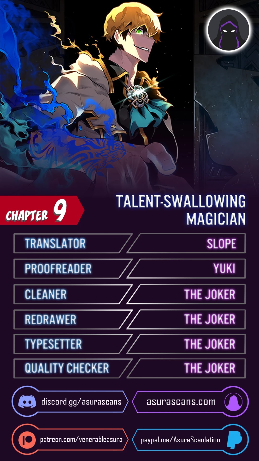 Talent-Swallowing Magician Chapter 9 page 1 - Chapter 9