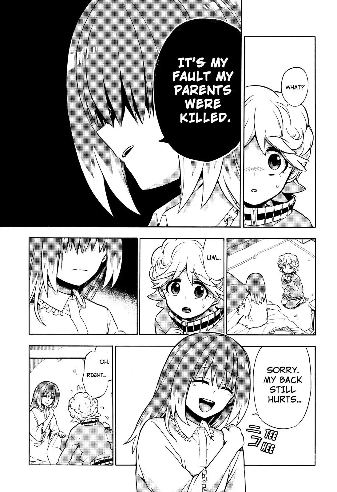 Talentless Nana Chapter 21 page 8 - Chapter 21: Invisible Blade Part 1