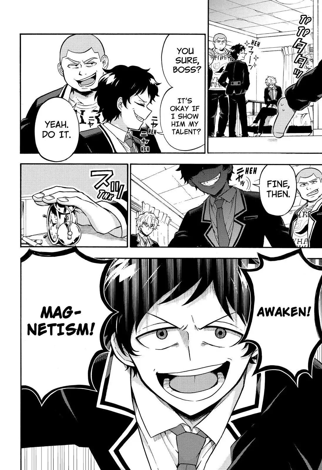 Talentless Nana Chapter 22 page 13 - Chapter 22: Invisible Blade Part 2