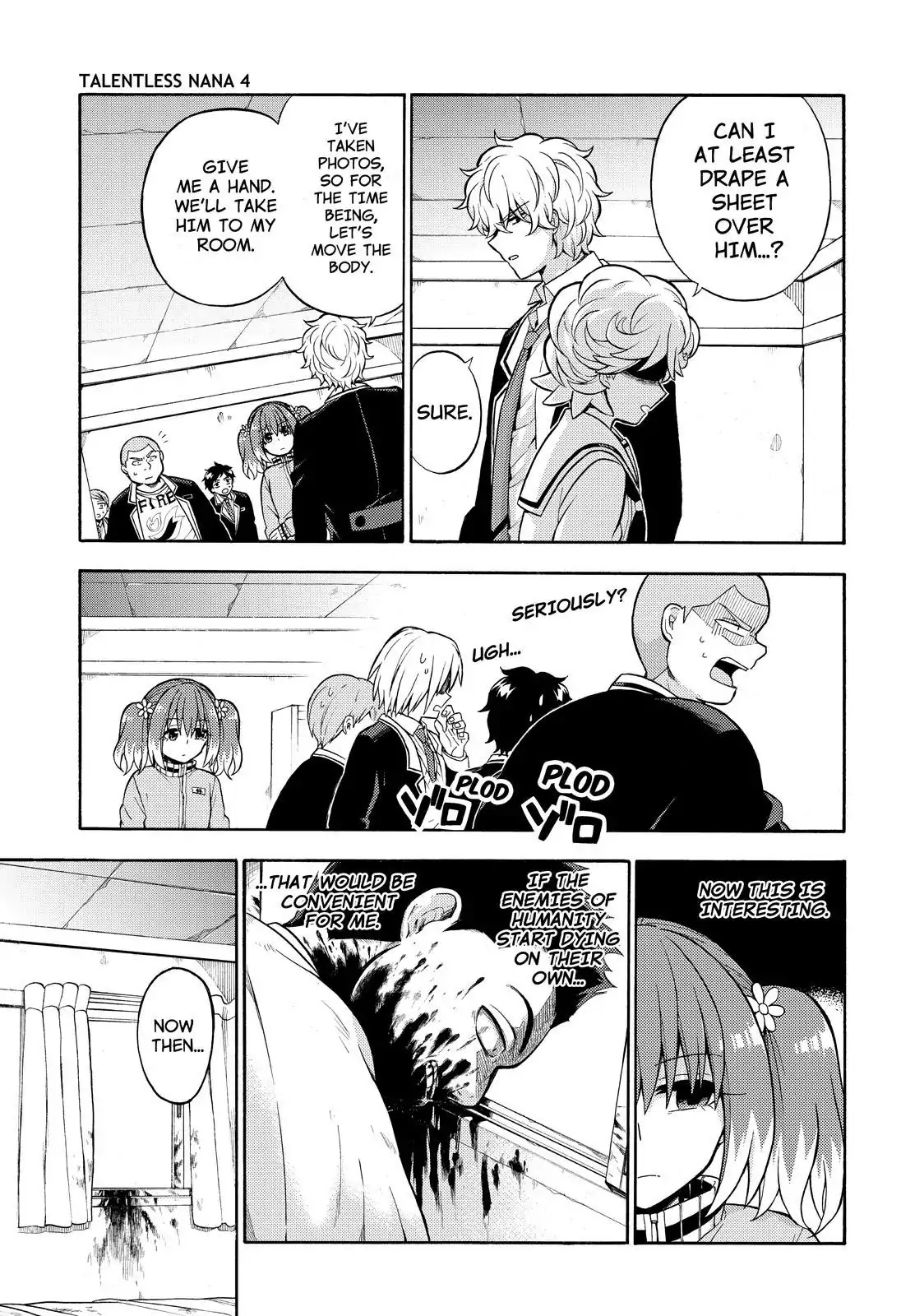 Talentless Nana Chapter 22 page 4 - Chapter 22: Invisible Blade Part 2