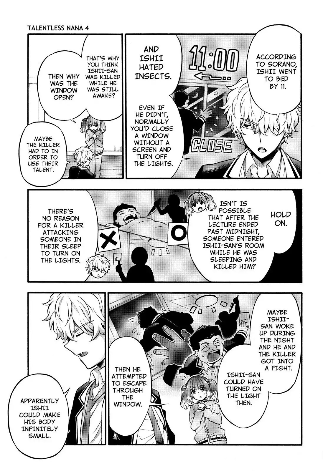 Talentless Nana Chapter 23 page 14 - Chapter 23: Invisible Blade Part 3