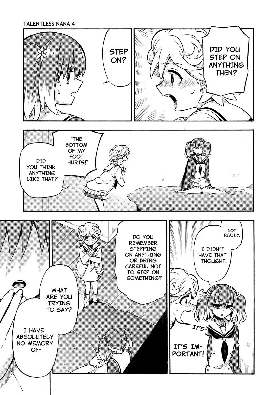 Talentless Nana Chapter 26 page 12 - Chapter 26: Invisible Blade Part 6