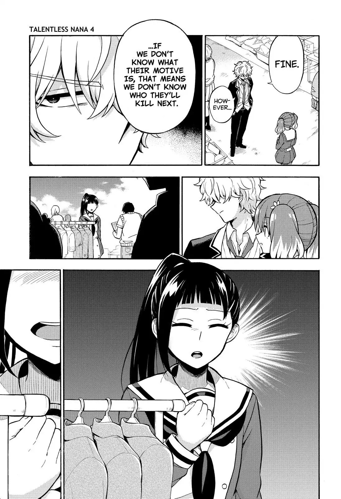 Talentless Nana Chapter 27 page 8 - Chapter 27: Invisible Blade Part 7