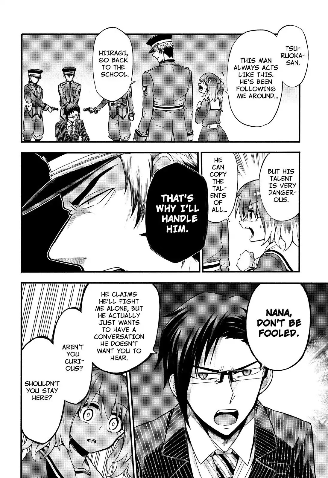 Talentless Nana Chapter 32 page 19 - Chapter 32: Mind Control vs Survival of the Fittest