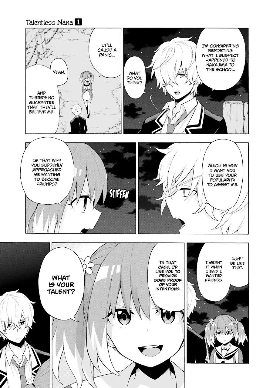 Talentless Nana Chapter 4 page 10 - Chapter 4: Talented vs Talentless Part 2