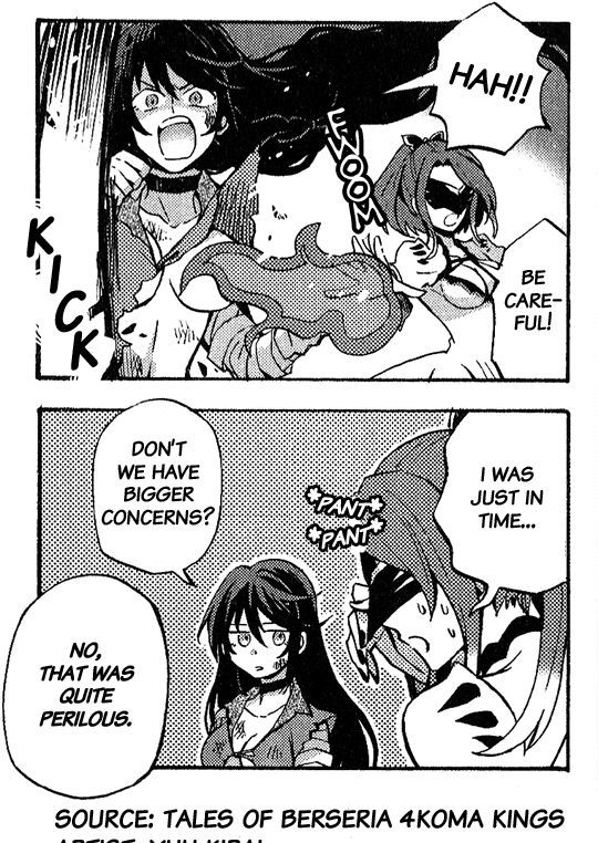 Tales of Berseria 4koma Kings Chapter 3 page 2 - Chapter 3 : Slip