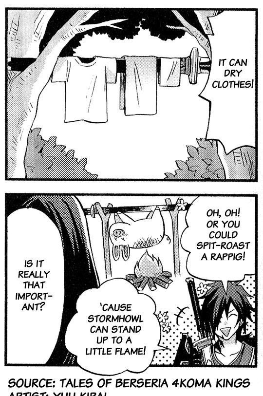 Tales of Berseria 4koma Kings Chapter 4 page 2 - Chapter 4 : Important!