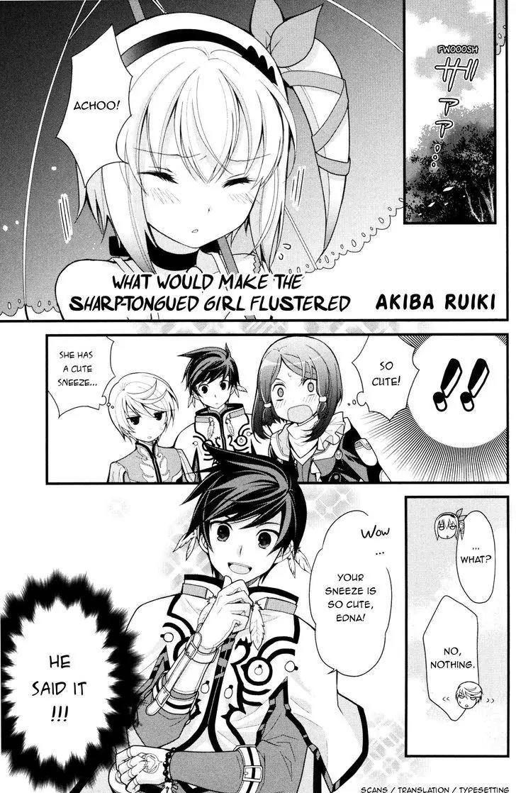Tales of Berseria Comic Anthology Chapter 1.1 page 1 - Vol.1 Chapter 1: What would make the sharp-tongued girl flustered?