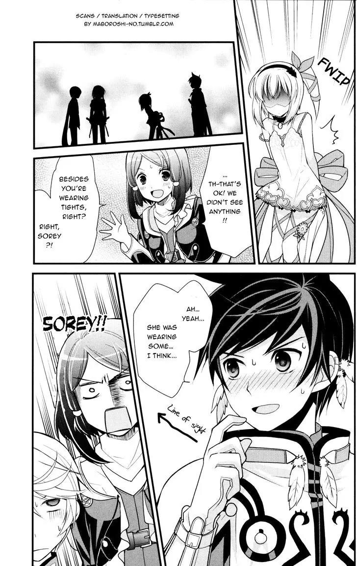 Tales of Berseria Comic Anthology Chapter 1.1 page 11 - Vol.1 Chapter 1: What would make the sharp-tongued girl flustered?