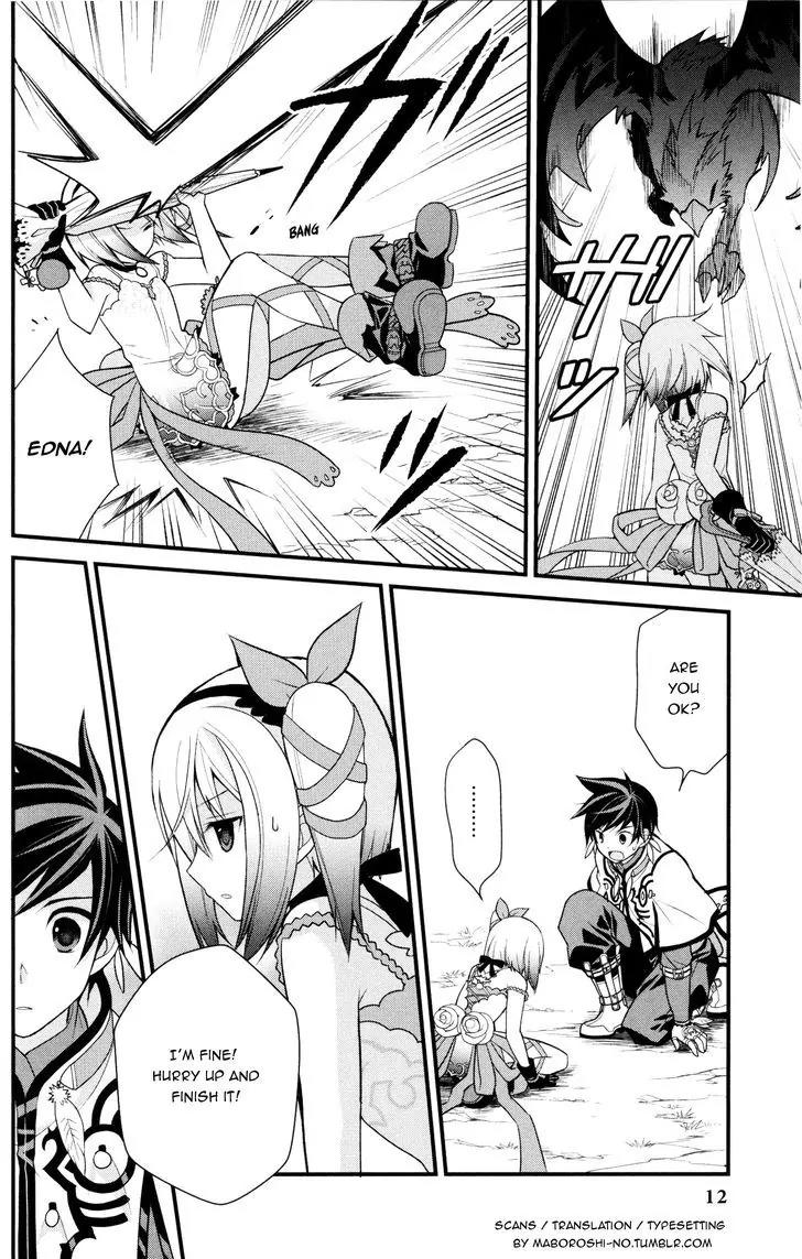 Tales of Berseria Comic Anthology Chapter 1.1 page 4 - Vol.1 Chapter 1: What would make the sharp-tongued girl flustered?