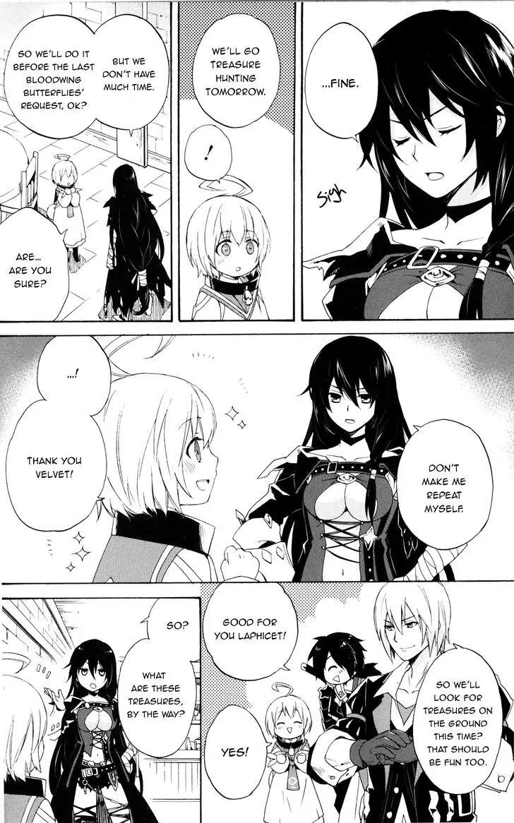 Tales of Berseria Comic Anthology Chapter 1.11 page 6 - Vol.1 Chapter 11: Let's look for treasure! (by Hayase Reku)