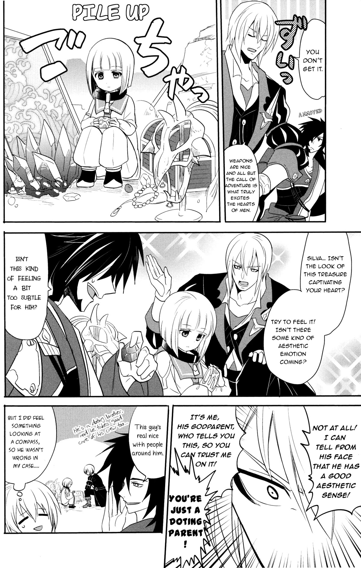 Tales of Berseria Comic Anthology Chapter 2.15 page 4 - Vol.2 Chapter 15: A "heart" (Artist: Itagaki Hako) [END]
