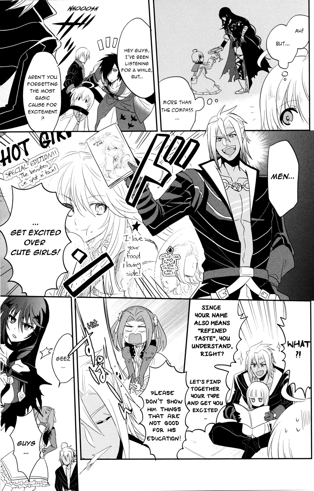 Tales of Berseria Comic Anthology Chapter 2.15 page 5 - Vol.2 Chapter 15: A "heart" (Artist: Itagaki Hako) [END]
