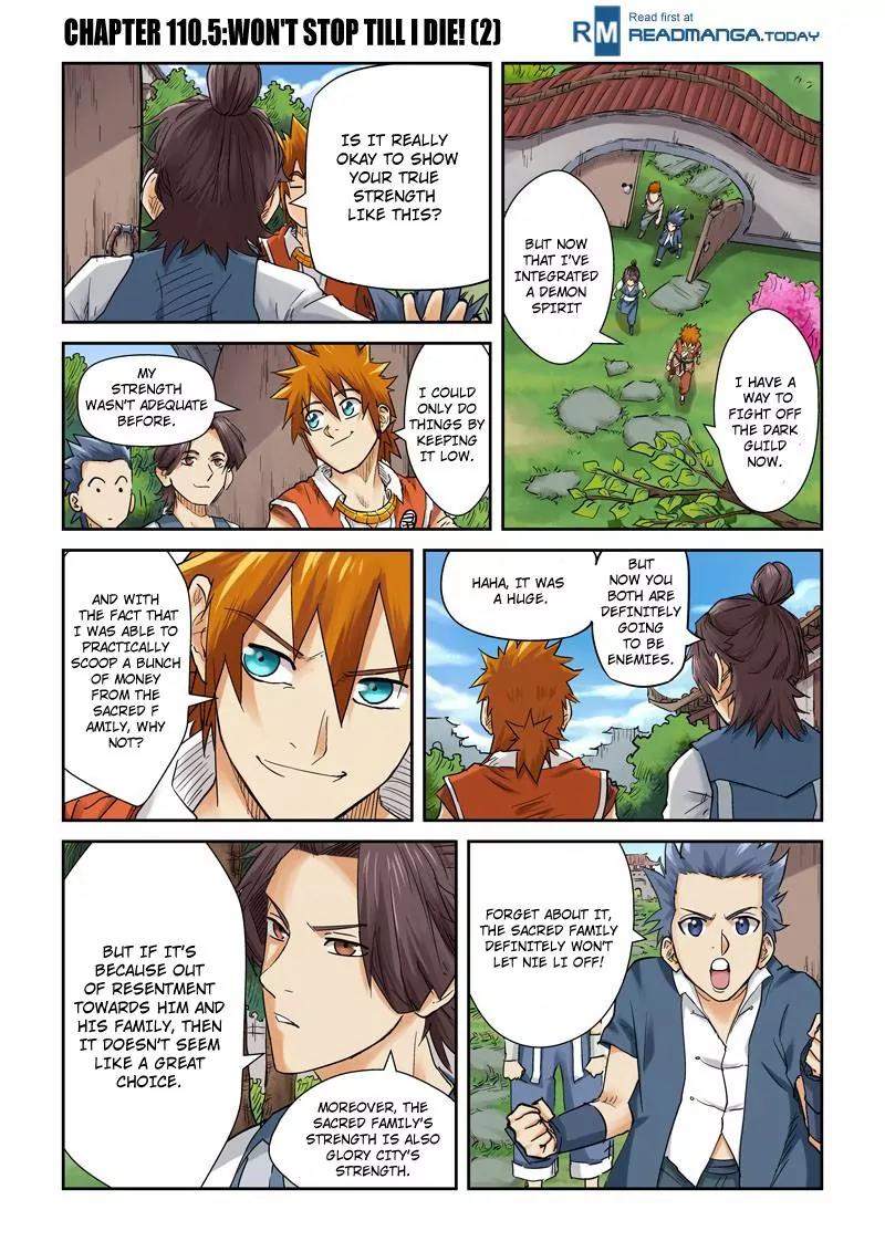 Tales of Demons and Gods Chapter 110.5 page 1 - Chapter 110.5: Won't Stop Till I Die!! (2)