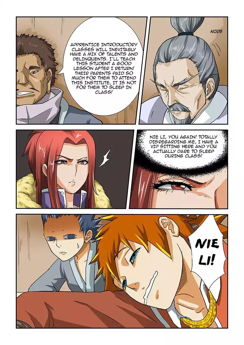 Tales of Demons and Gods Chapter 12 page 6 - Chapter 12: Scarlet Flame Explosion Inscription