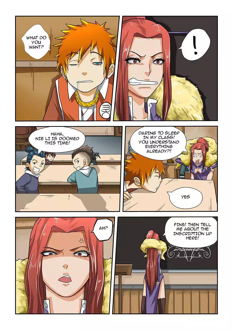 Tales of Demons and Gods Chapter 12 page 7 - Chapter 12: Scarlet Flame Explosion Inscription