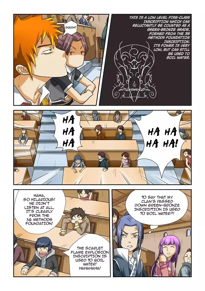 Tales of Demons and Gods Chapter 12 page 8 - Chapter 12: Scarlet Flame Explosion Inscription
