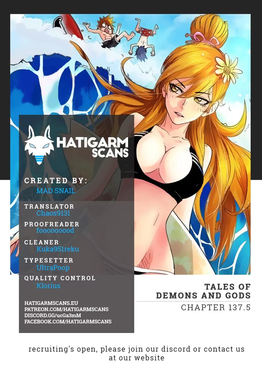 Tales of Demons and Gods Chapter 137.5 page 1 - Chapter 137.5: Homecoming Banquet Part 2