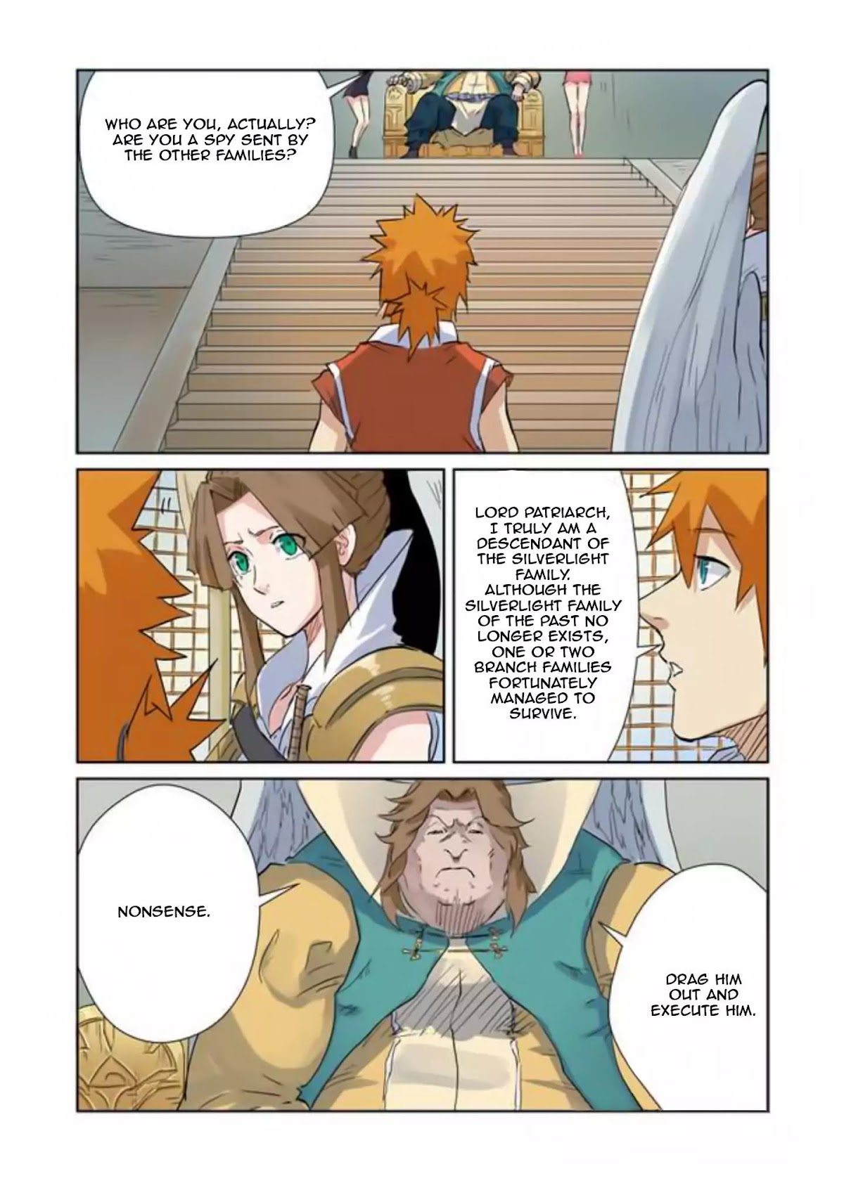 Tales of Demons and Gods Chapter 153.5 page 3 - Chapter 153.5: The Silverwing Family (2)