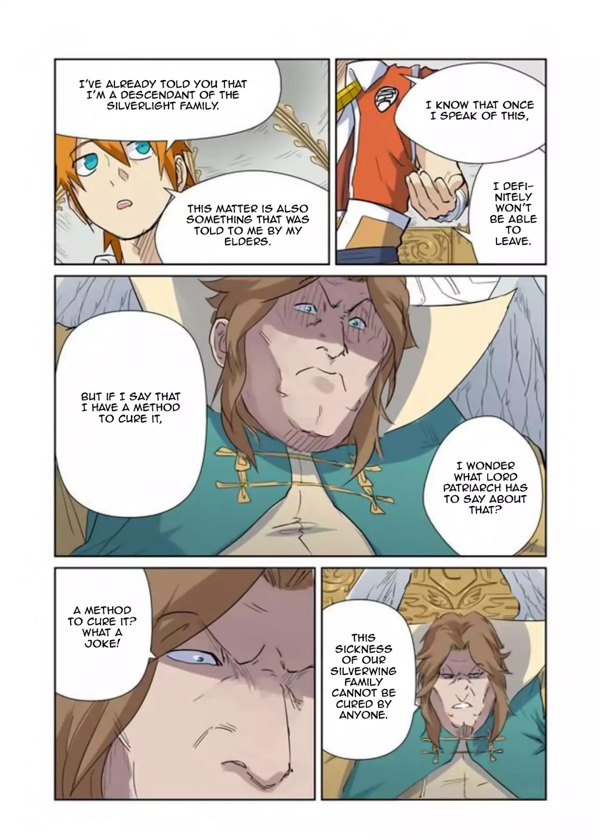Tales of Demons and Gods Chapter 153.5 page 7 - Chapter 153.5: The Silverwing Family (2)