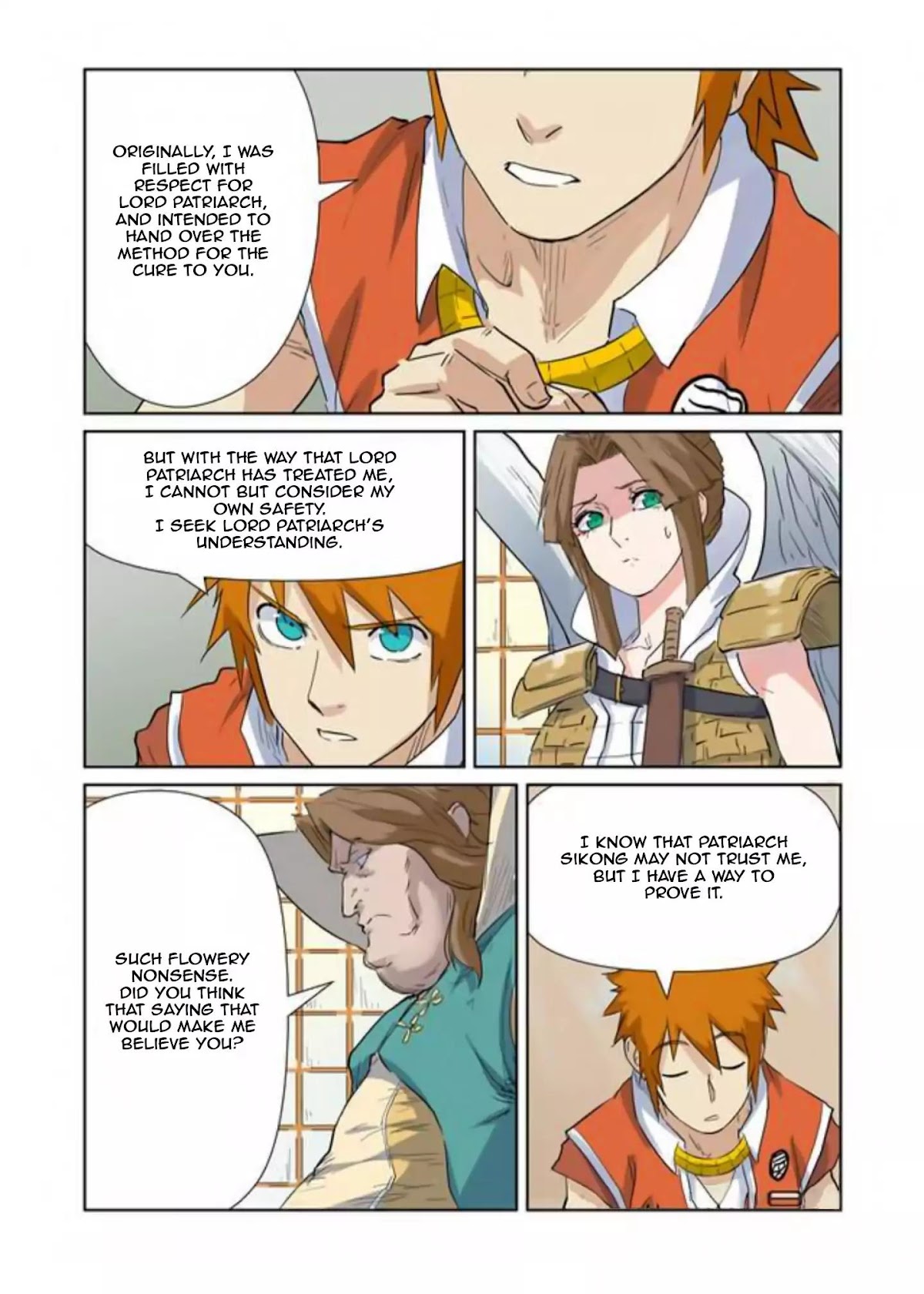 Tales of Demons and Gods Chapter 153.5 page 9 - Chapter 153.5: The Silverwing Family (2)