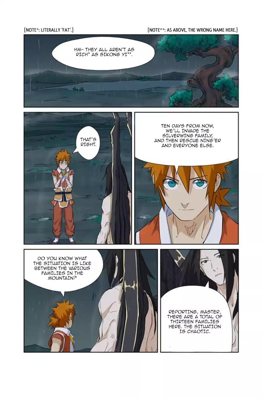 Tales of Demons and Gods Chapter 163.5 page 8 - Chapter 163.5: Black Dragon's Flames of Fury (Part 2)