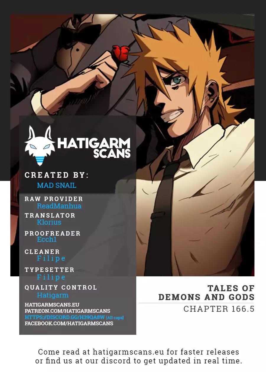 Tales of Demons and Gods Chapter 166.5 page 1 - Chapter 166.5: Flying Knives [Part 2]